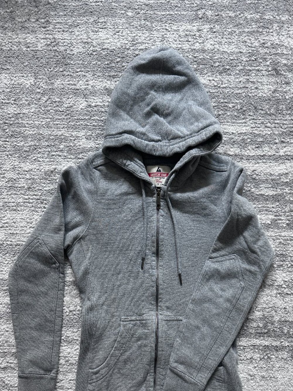American Giant Women's Grey Hoodie